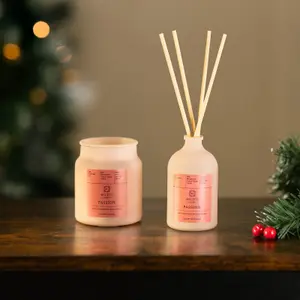 Scented Candle and Diffuser Set - Iris Cashmere