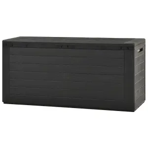 Berkfield Garden Storage Box Anthracite 116x44x55 cm