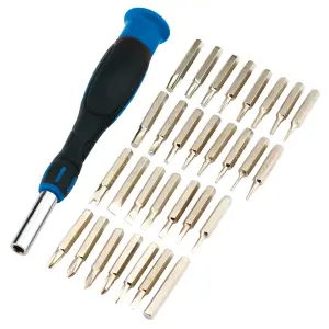 Draper  Soft Grip Precision Screwdriver & Bit Set (31 Piece) 09550