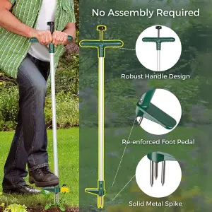 Manual Weed Removal Tool - Stamp Up Weed Puller