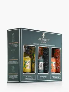 Sipsmith Gin Mini Gin Trio, 3X 5Cl