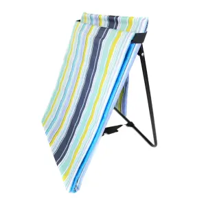 Oypla Portable Beach Mat Folding Chair Sun Lounger Outdoor Camping