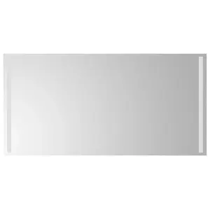 Berkfield LED Bathroom Mirror 100x50 cm