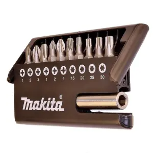 Makita D-30651 10pc Screwdriver Bit Set with Magnetic Holder