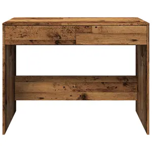 Berkfield Desk Old Wood 101x50x76.5 cm Engineered Wood