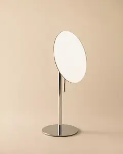 Cosmic Free Standing Magnifying Mirror Chrome Essentials (X5)