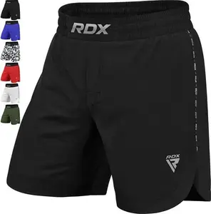 RDX MMA Shorts For Training And Kick Boxing, Trunks For Bodybuilding, Cage Fighting, Muay Thai,BJJ Grappling And Combat Sports, Workout Clothing