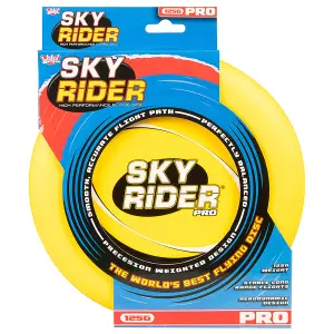 Sky Rider Pro Yellow 125g precision weighted flying disc.