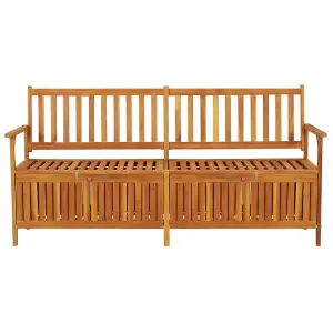 Berkfield Storage Bench 170 cm Solid Wood Acacia