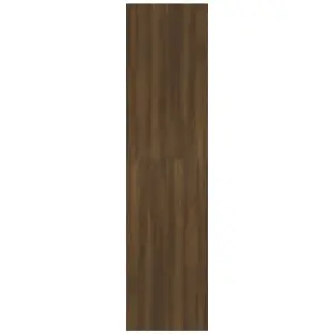 Wardrobe Brown Oak 100x50x200 cm Engineered Wood