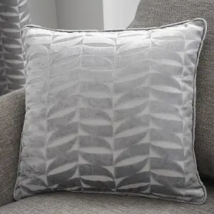 Kendal Retro Geo Jacquard Woven Filled Cushion