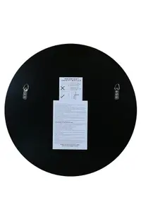 MirrorOutlet The Vetus Round Circular Antiqued Mirror with Polished Edge 60 x 60CM