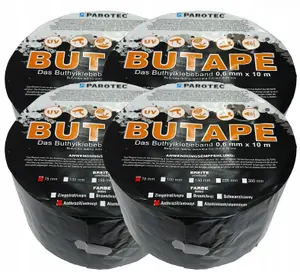 Butyl Black Sealant Tape Performance Waterproof 10m 75mm