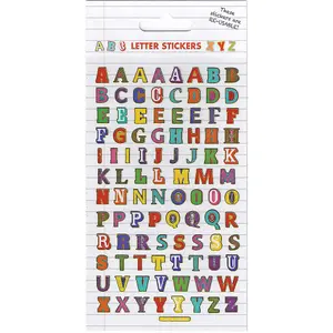 Paper Projects Reusable Letters Stickers Multicoloured (One Size)