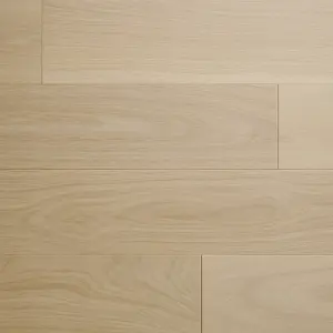 GoodHome Lulea Modern Natural Oak Engineered Real wood top layer flooring, 2.05m²