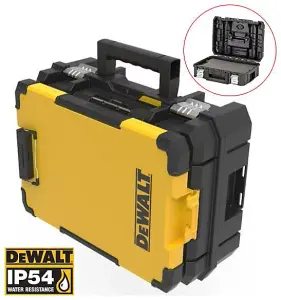 Dewalt DWST83345-1 TStak 2.0 IP54 Powertool Storage Box Foam Insert + Clipboard