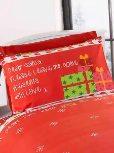 Dear Santa Christmas Junior Toddler Duvet Cover & Pillowcase Set