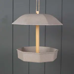 Earthy Sustainable Straw Meal Worm Bird Feeder