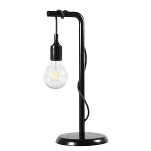 Luminosa Wire Large Basic Table Lamp, Black