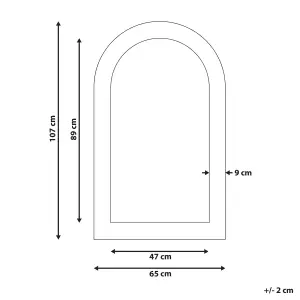 Wall Mirror CHANDON Wood White