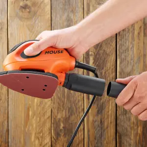 Black+Decker 55W 240V Corded Detail sander - BEW230-GB