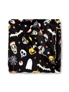 Smart Living Luxury Spooky Halloween Fluffy Blanket For Bed, Sofa Bed Soft Fleece Throw Blanket - Soft Flannel