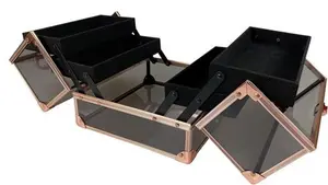 Technic Black & Rose Gold Vanity Case