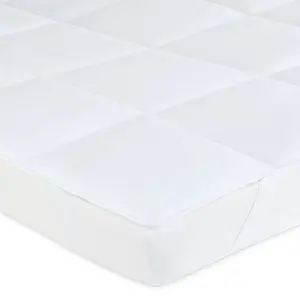 Soft Quilted Mattress Topper - Double