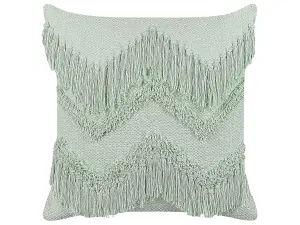 Throw Cushion BACOPA Cotton 45 x 45 cm Geometric Green