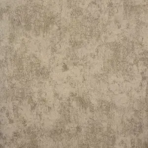 Galerie Julie Feels Home Bronze Shimmery Plain Texture Wallpaper Roll