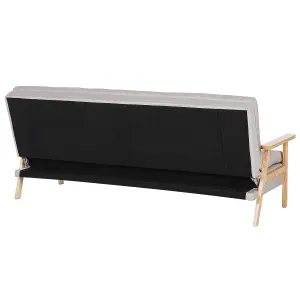 Beliani Retro Sofa Bed TJORN Beige