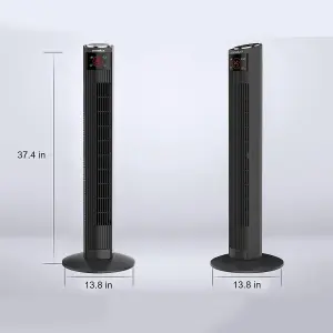 Senelux 36 Inch Tower Fan With Remote Control