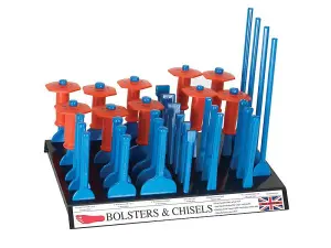 Footprint 35 Bolsters and Chisels Display Stand for Retailers