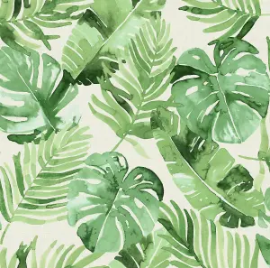 NuWallpaper NU3670 Tortola Peel & Stick Wallpaper, Green