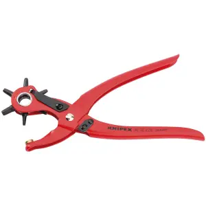 KNIPEX 90 70 220 SBE Revolving Punch Pliers, 220mm 87161