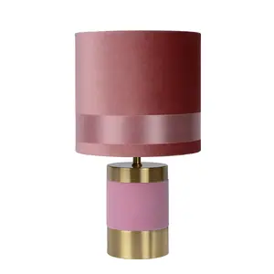 Lucide Extravaganza Frizzle Retro Table Lamp 18cm - 1xE14 - Pink