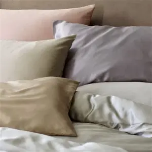 Dorma Silver Silk Pillowcase