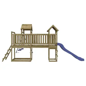 Berkfield Outdoor Playset Impregnated Wood Pine