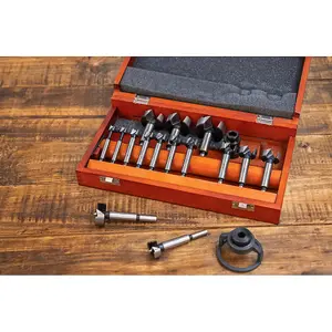 Axminster Workshop 16 Piece Forstner Bit Set