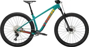 TREK Roscoe 7 Hardtail Mountain Bike In Teal And Trek Black