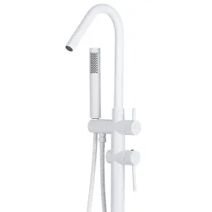 Freestanding Bathtub Faucet VICTORIA White