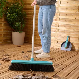 GoodHome Big Job Stiff Synthetic Indoor & outdoor Broom