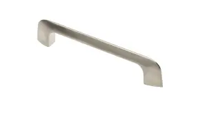 MILANO - cabinet door handle - 128mm, inox (brushed steel)