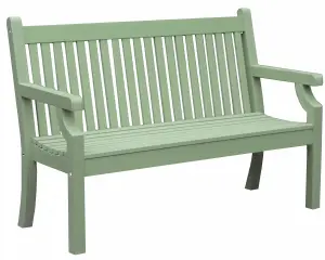 Winawood Sandwick 2 Seater Wood Effect Bench - Duck Egg Green