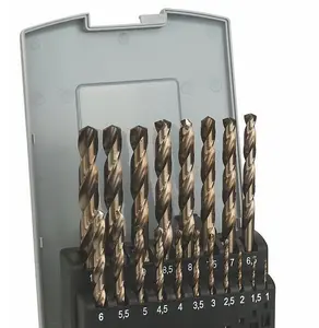 Bosch Professional ProBox Metal Drill Bit Set HSS-Co, DIN 338 (Cobalt Alloy), 1-10mm, 19-Piece