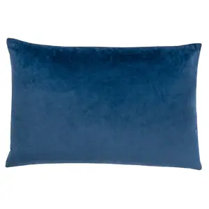 Lexington Geometric Rectangular Throw Pillow Cover Smoke/Navy