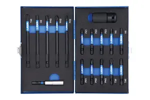 Laser Tools 7851 17pc Torsion Power Tool Bit Set