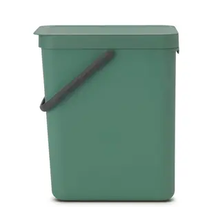 Brabantia Sort and Go 25 Litre Rubbish Bin Green