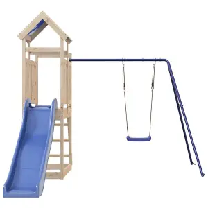 Berkfield Outdoor Playset Solid Wood Pine