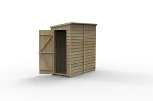 4LIFE Pent Shed 6x3 - Single Door - No Windows